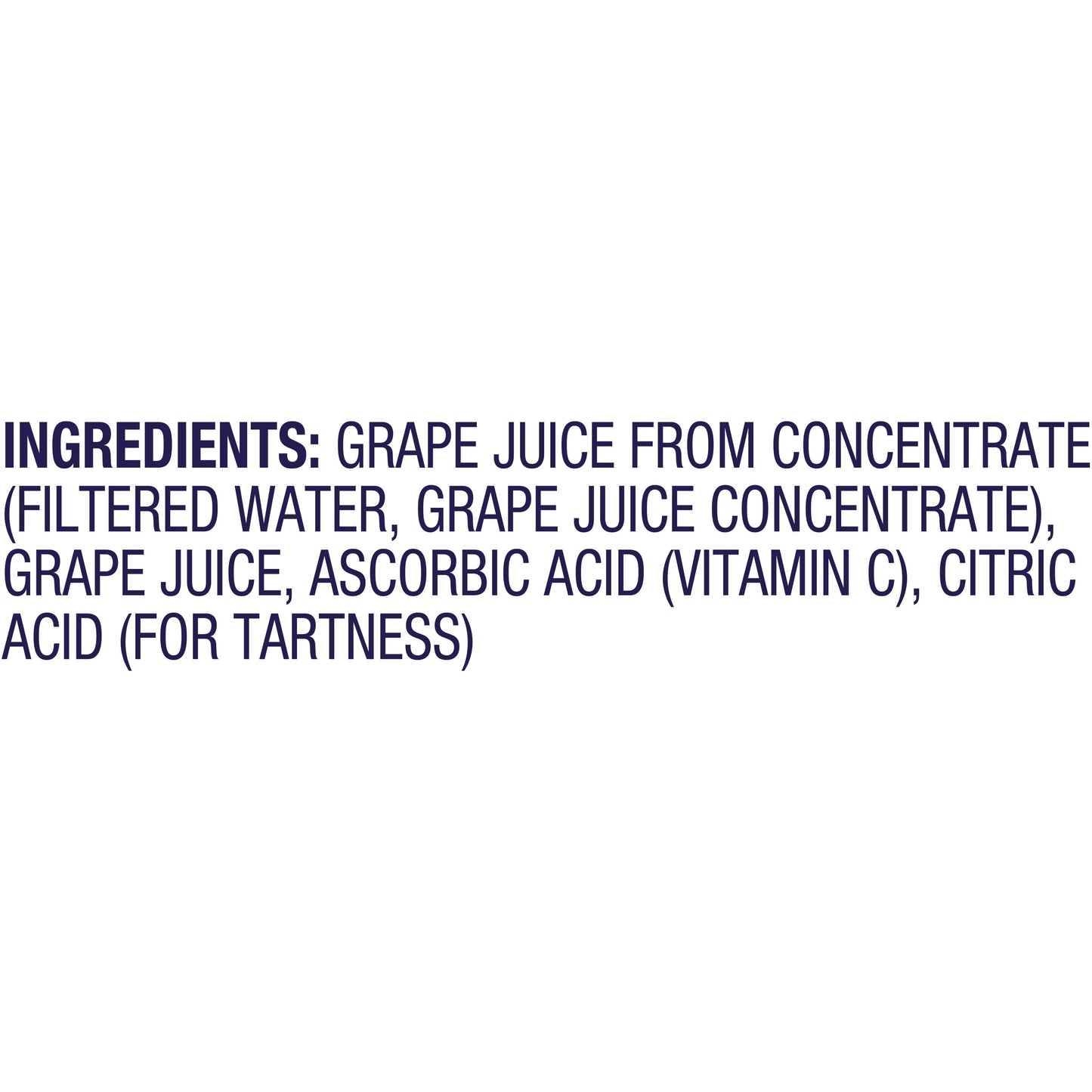 Welch's 100% Grape Juice, Concord Grape, 96 fl oz Bottle