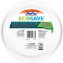 Hefty ECOSAVE Compostable Paper Plates, 8-3/4 inch, 22 Count