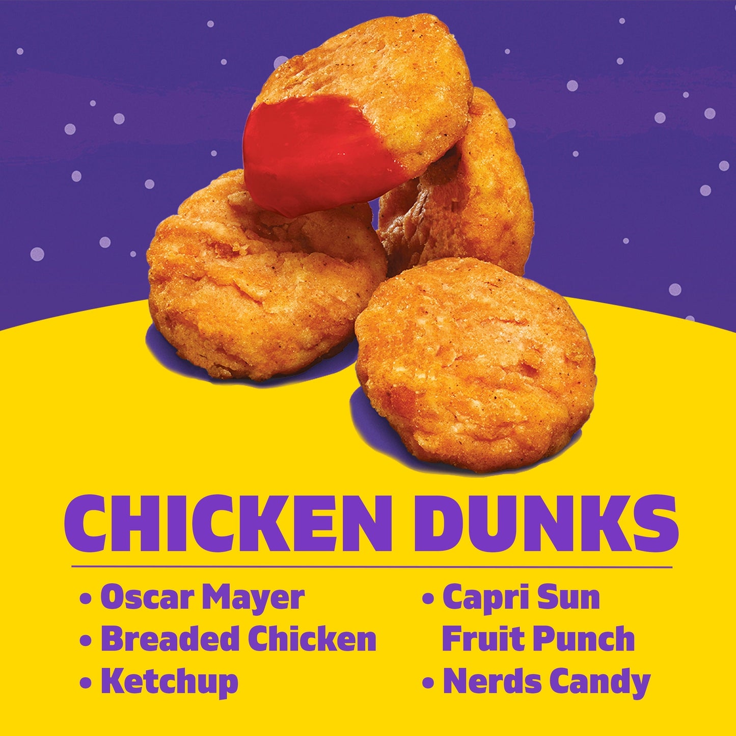 Lunchables Chicken Dunks Kids Lunch Meal Kit, 9.8 oz Box Box