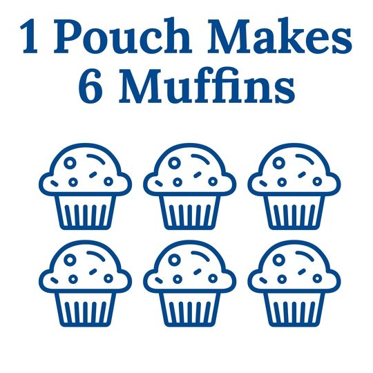 Martha White Blueberry Muffin Mix, 7 oz Bag