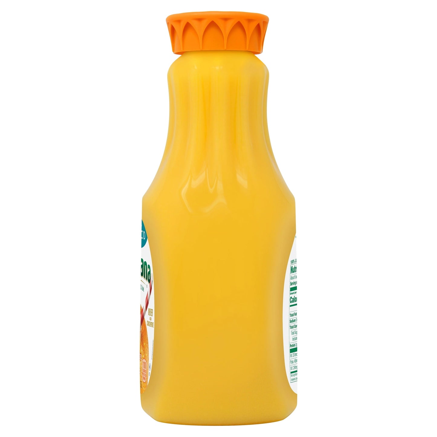 Tropicana Pure Premium Low Acid 100% Juice Orange No Pulp with Vitamins A and C 52 fl oz Bottle, Fruit Juice