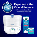 Vicks Vapo Steam Cough Suppressant, Liquid for Use in Vicks Hot Vaporizers, 8 fl oz, VIN008V1
