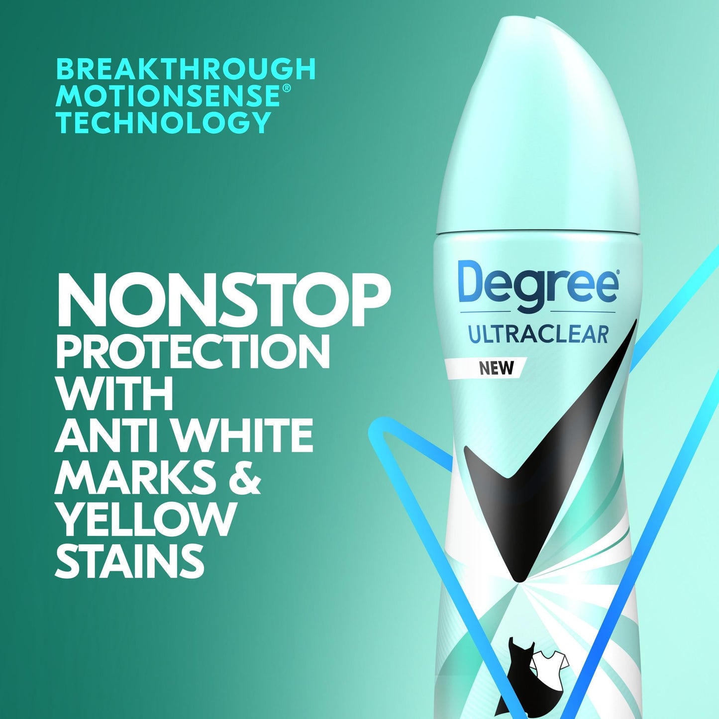 Degree Ultra Clear Long Lasting Antiperspirant Deodorant Dry Spray Twin Pack, Pure Clean, 3.8 oz