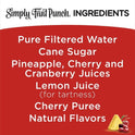 Simply Non GMO All Natural Fruit Punch Juice, 52 fl oz Bottle