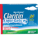 Claritin Liqui-Gels 24 Hour Non-Drowsy Allergy Medicine, Loratadine Antihistamine Capsules, 30 Ct