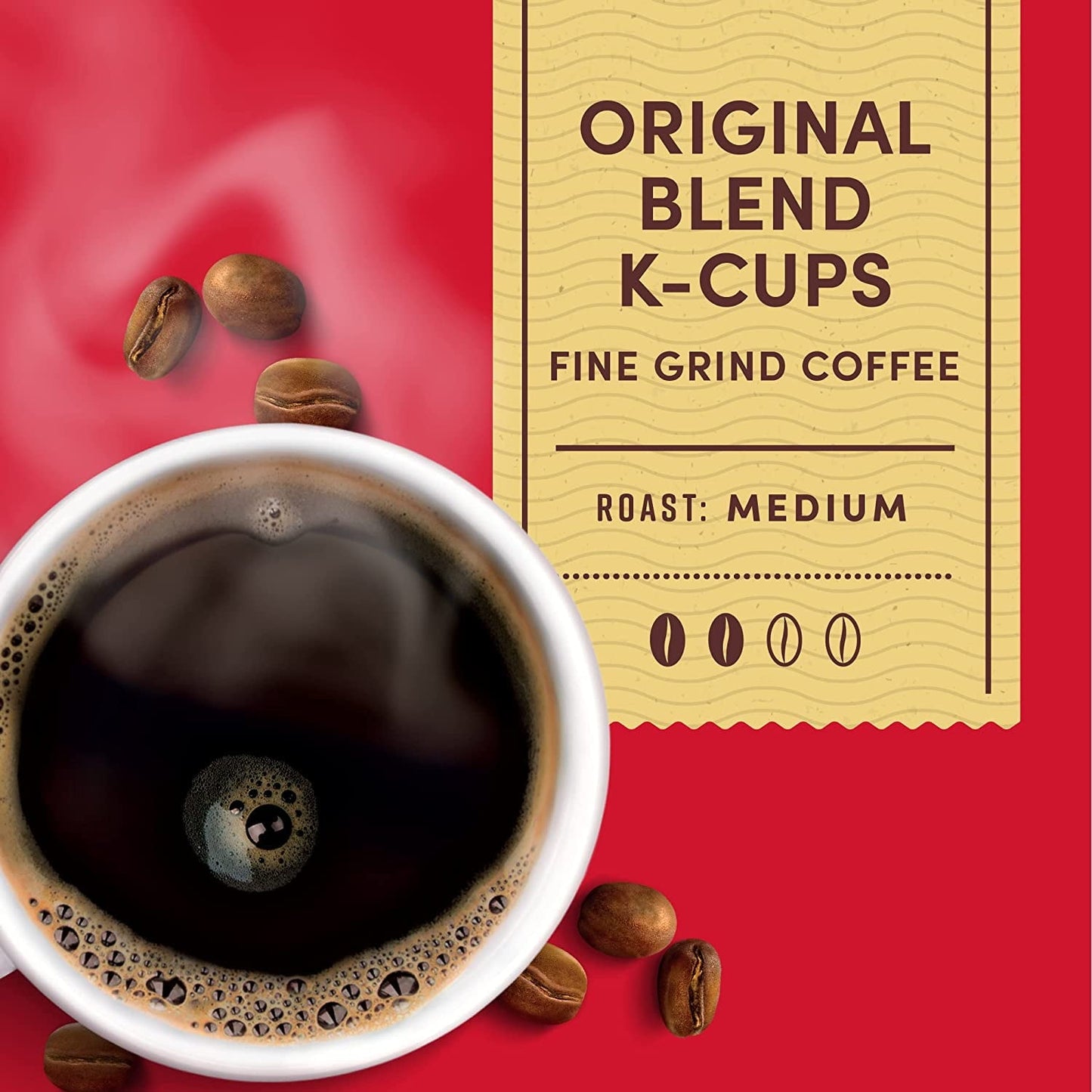 Tim Hortons Original Blend K-Cup Coffee Pods, Medium Roast, Recyclable, 12ct