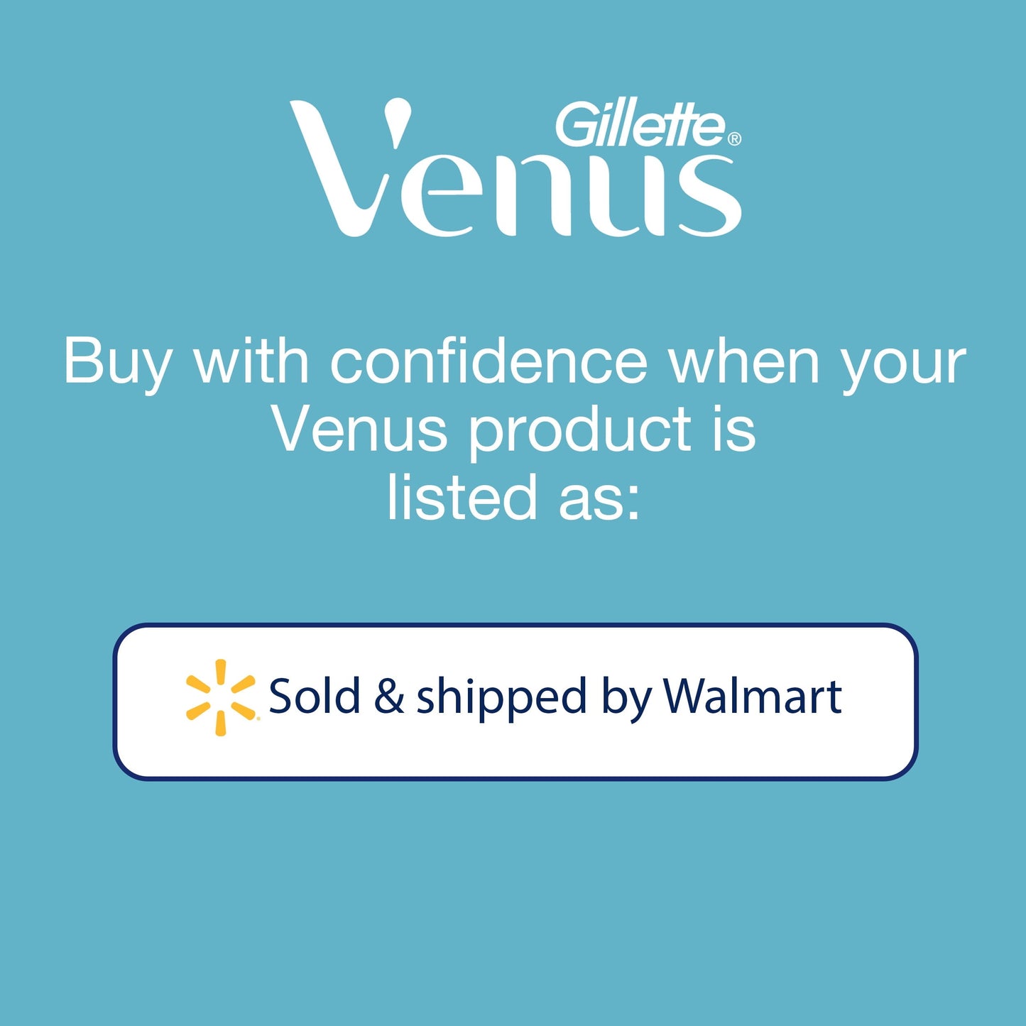 Gillette Venus Comfort Glide White Tea Women's Razor Blade Refills, 4 Count