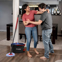 O-Cedar EasyWring RinseClean Spin Mop and Bucket System, Hands-Free System