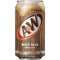 A&W Caffeine-Free, Low Sodium Root Beer Soda Pop, 12 fl oz, 12 Pack Cans