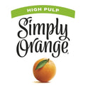 Simply Non GMO High Pulp Orange Juice, 52 fl oz Bottle