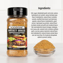 Blackstone Whiskey Burger Seasoning Gourmet Griddle Blend, 9.6 oz