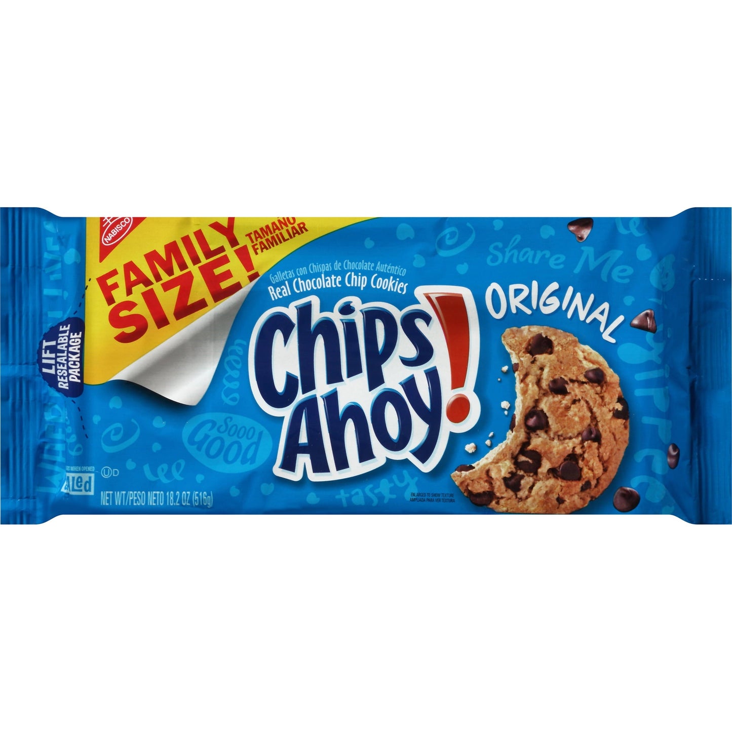 CHIPS AHOY! CHOCOLATE CHIP COOKIES 18.2Z