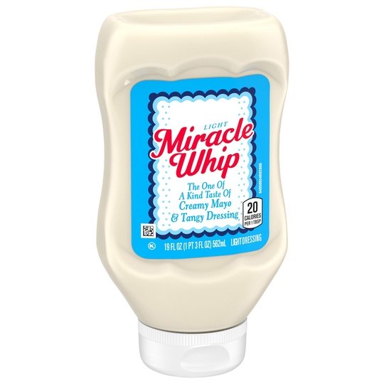 Miracle Whip Light Mayo-like Dressing, 19 fl oz Bottle