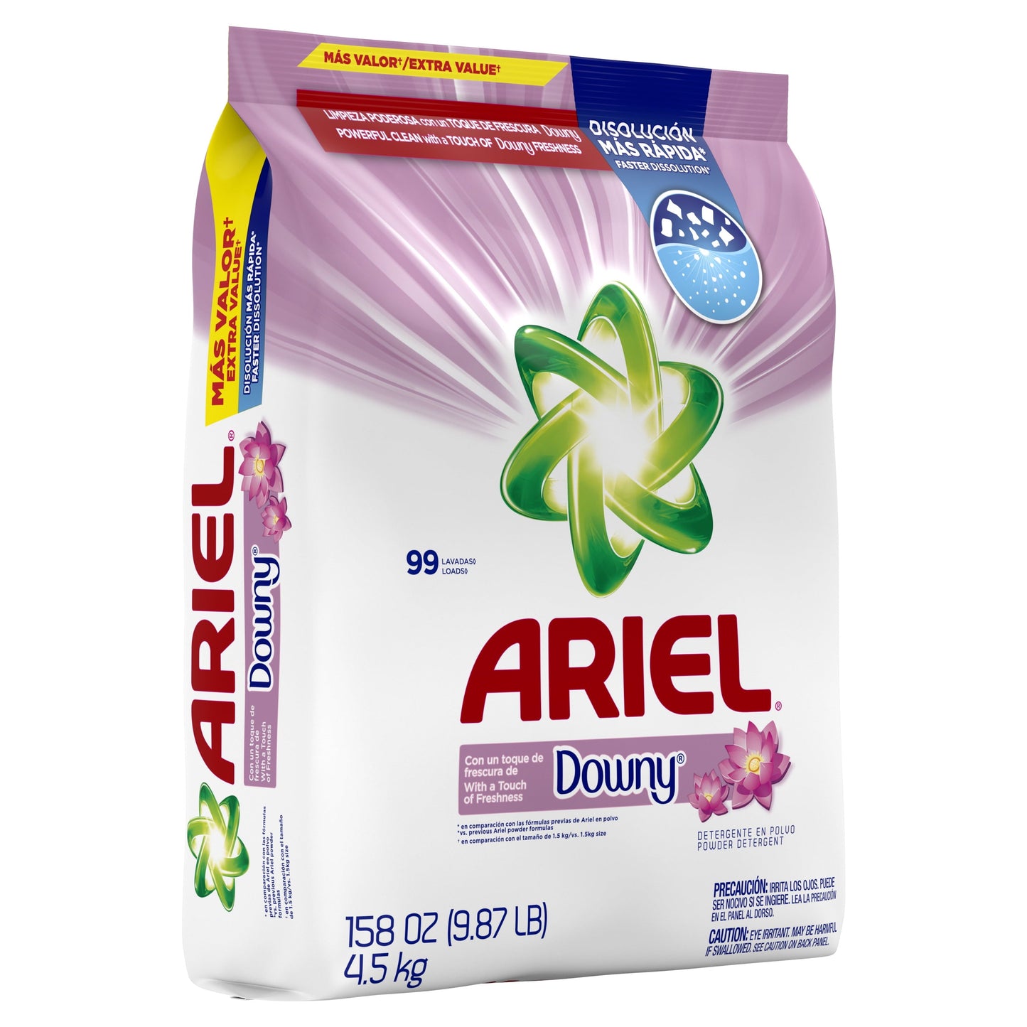 Ariel with a Touch of Downy Freshness, Powder Laundry Detergent, 158 oz, 99 Loads
