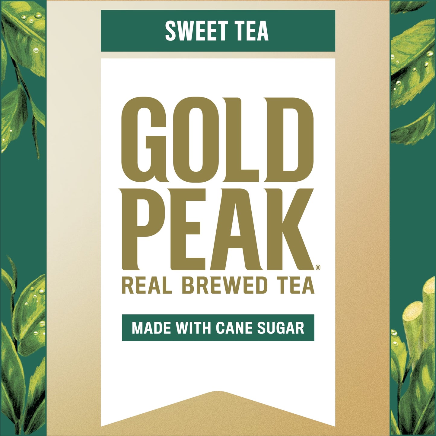 Gold Peak Sweetened Black Tea Bottle, 59 fl oz