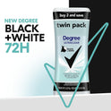 Degree Ultra Clear Long Lasting Women's Antiperspirant Deodorant Stick Twin Pack, Fresh, 2.6 oz