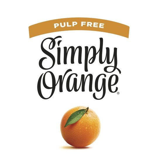 Simply Non GMO Orange Juice No Pulp, 52 fl oz Bottle