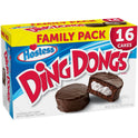 HOSTESS Chocolate DING DONGS, Chocolate Snack Cakes, Family Pack - 20.31 oz, 16 Count