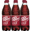 Dr Pepper Soda, .5 L bottles, 6 pack