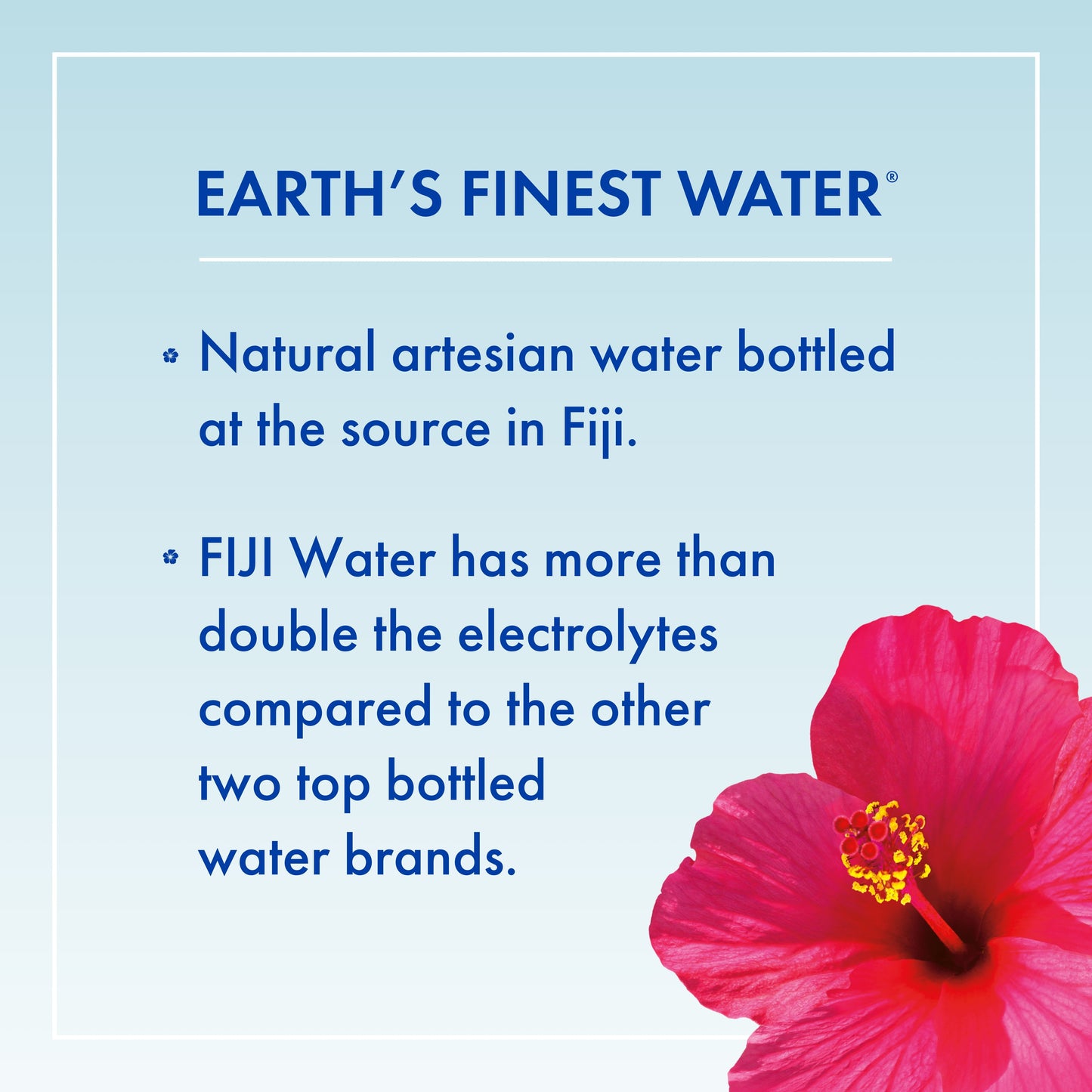 FIJI Natural Artesian Water, 50.7 fl oz, Bottle