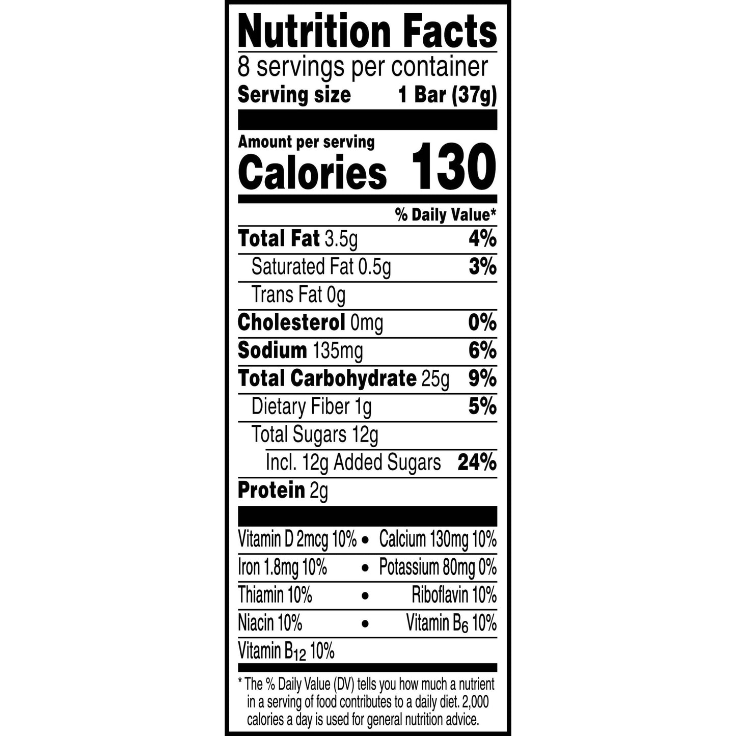 Kellogg's Nutri-Grain Strawberry Chewy Soft Baked Breakfast Bars, Ready-to-Eat, 10.4 oz, 8 Count