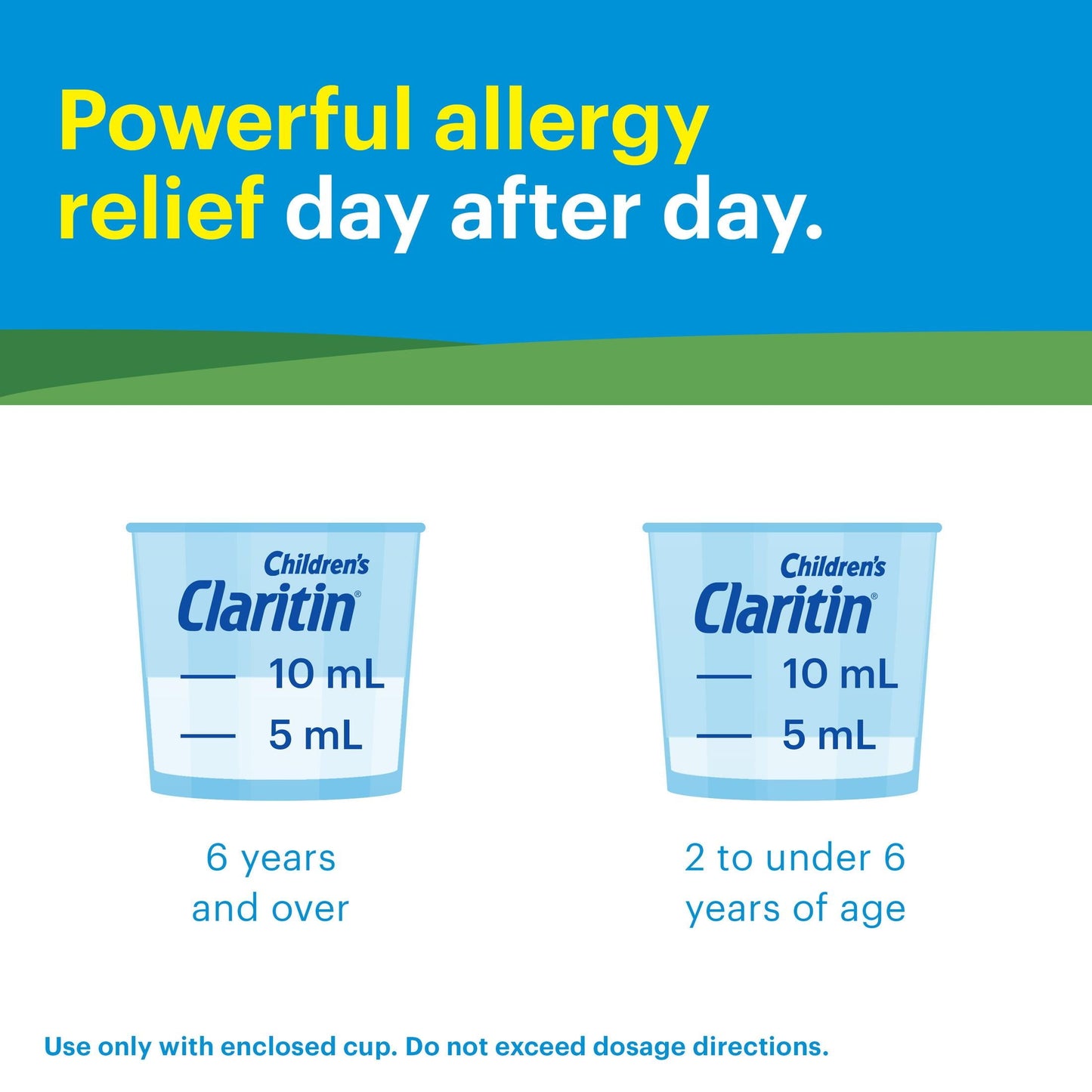 Claritin Non-Drowsy Allergy Medicine for Kids, Loratadine Antihistamine Grape Syrup, 4 fl oz