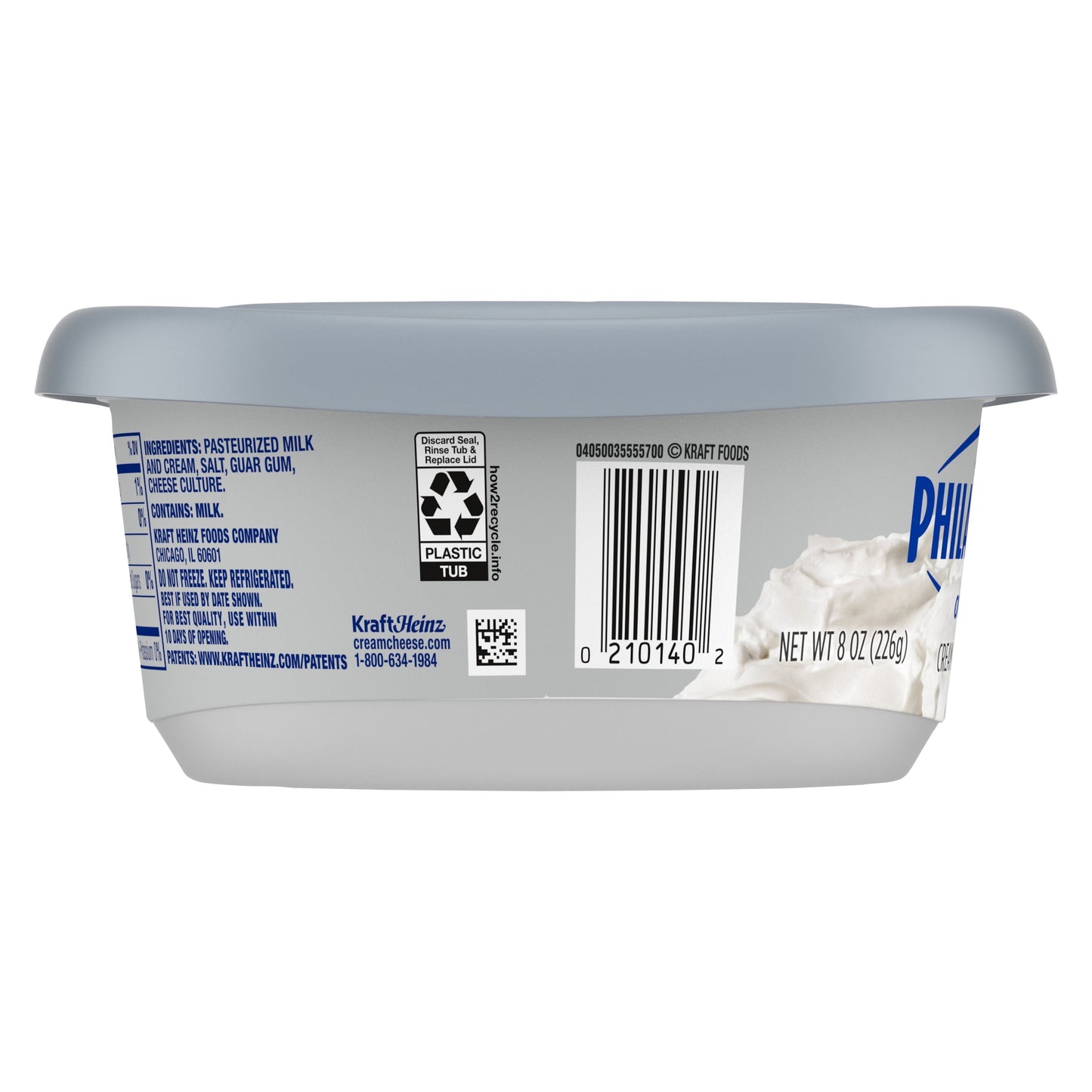 Philadelphia Original Cream Cheese Spread, 8 oz Tub