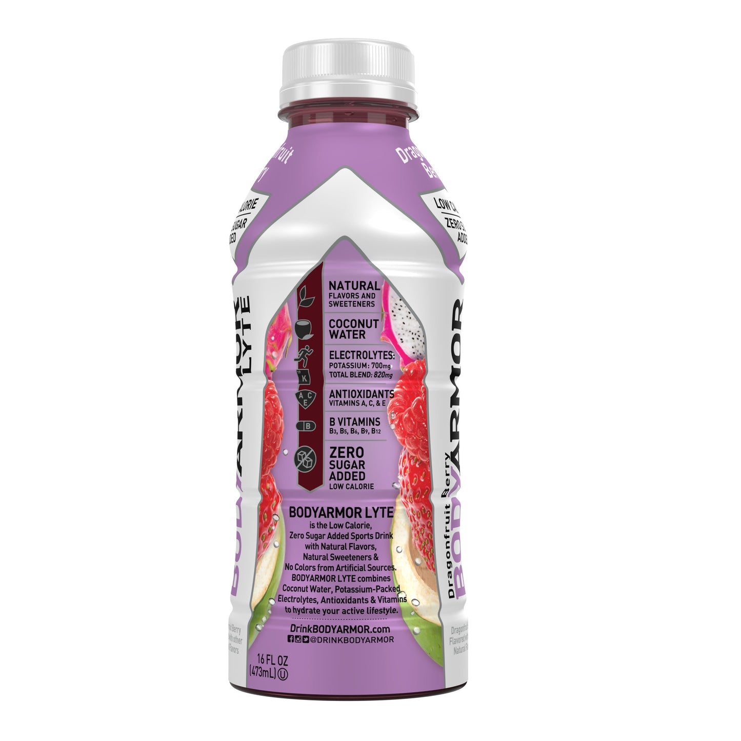 BODYARMOR LYTE Sports Drink Dragonfruit Berry, 16 fl oz