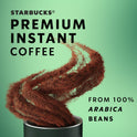 Starbucks Premium Instant Coffee, Medium Roast, 100% Arabica Beans, 3.17 Oz