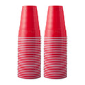 Hefty Party On Disposable Plastic Cups, Red, 18 Ounce, 50 Count