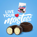 HOSTESS Frosted Mini DONETTES Bag, Chocolate Mini Donuts - 10.75 oz