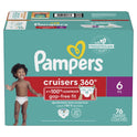 Pampers Cruisers 360 Diapers Size 6, 76 Count (Select for More Options)