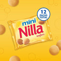 Nilla Wafers Mini Cookies, Vanilla Wafers, 12 Snack Packs