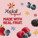 Yoplait Original Low Fat Yogurt Pack, 8 Ct, 6 OZ Fruit Yogurt Cups