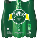 Perrier Sparkling Water, 101.4 fl oz, 6 Pack Plastic Water Bottles