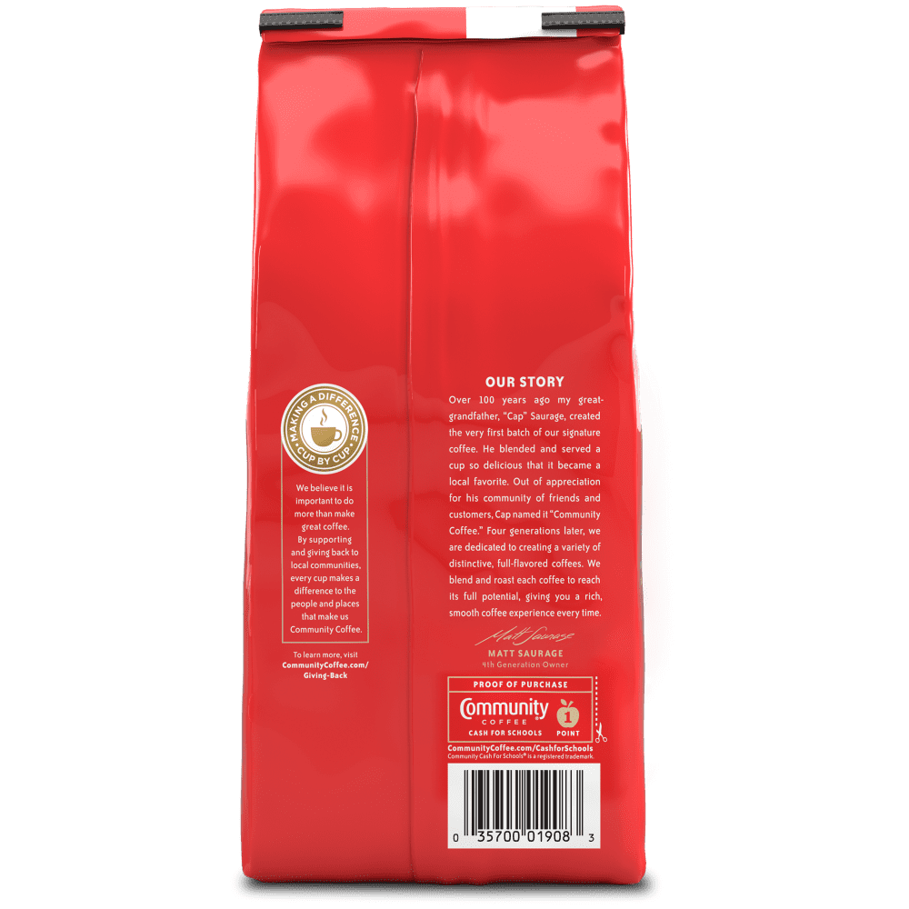 Community Coffee Pecan Praline 12 Ounce Bag