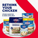 (4 Pack) Swanson White Premium Chunk Canned Chicken Breast in Water, Fully Cooked Chicken, 4.5 oz Can