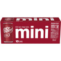 Dr Pepper Soda Pop, 7.5 fl oz cans, 10 pack