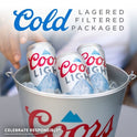 Coors Light Lager Beer, 24 Pack, 12 fl oz Bottles, 4.2% ABV