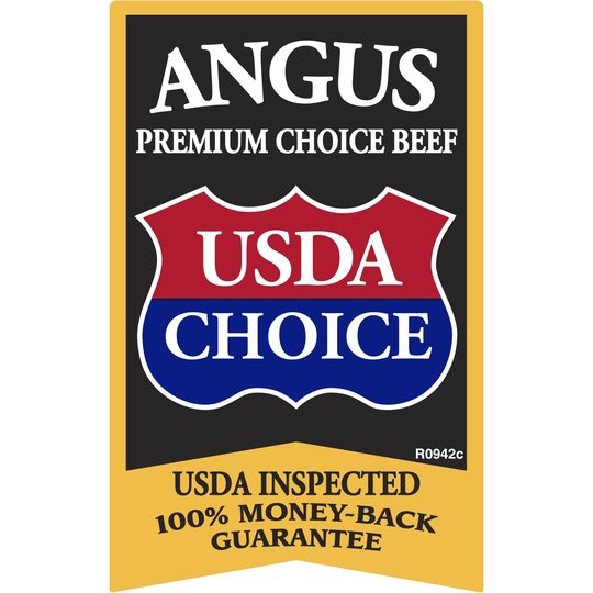 Beef Choice Angus T-Bone Steak Bone-In, 0.53 - 2.23 lb Tray