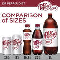 Diet Dr Pepper Soda Pop, 7.5 fl oz cans, 10 pack