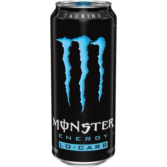 Monster Energy Lo-Carb, Energy Drink, 16 fl oz, 12 Pack