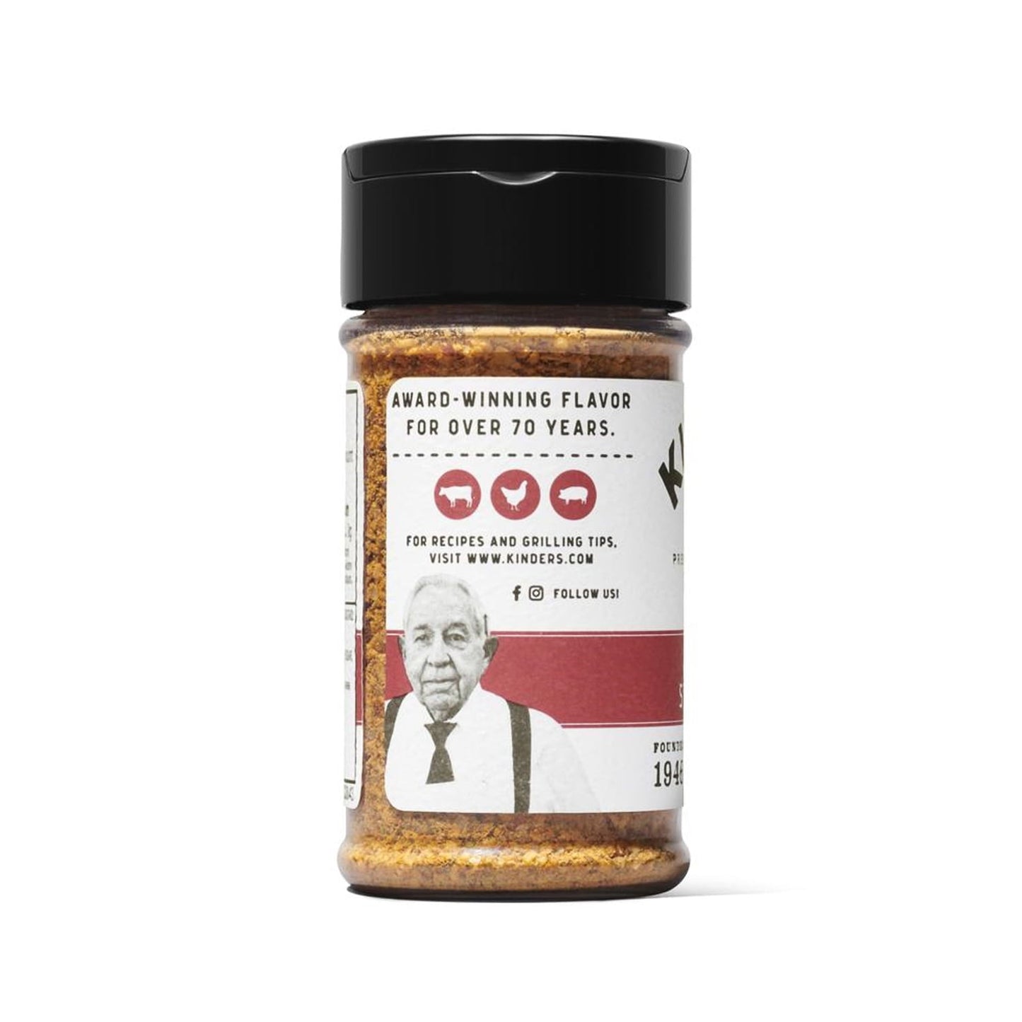 Kinder's The Steak Blend Rub and Seasoning, 2.5 Ounce