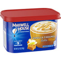 Maxwell House International Vanilla Caramel Latte Cafe Style Beverage Mix, 8.7 oz. Canister