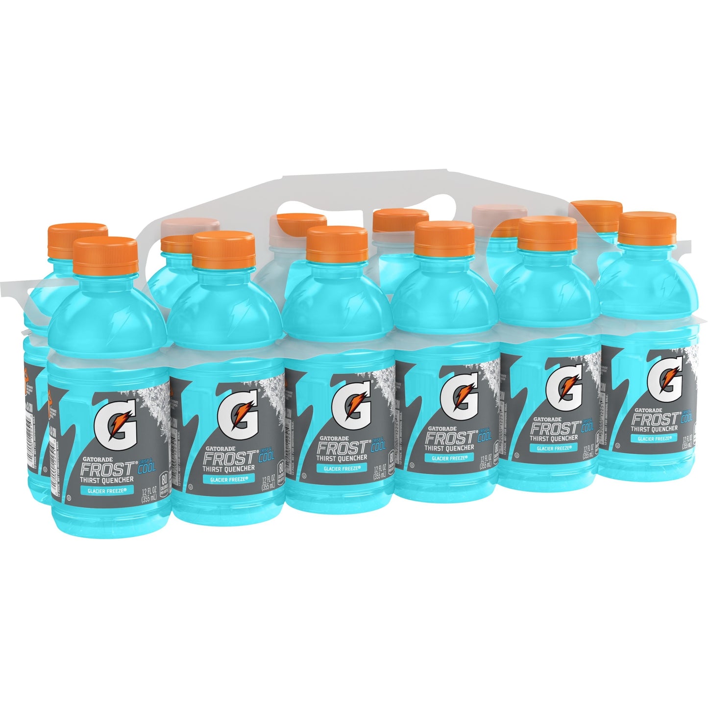 Gatorade Frost Thirst Quencher Sports Drink, Glacier Freeze, 12 oz, 12 Pack Bottles