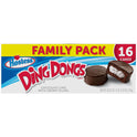 HOSTESS Chocolate DING DONGS, Chocolate Snack Cakes, Family Pack - 20.31 oz, 16 Count