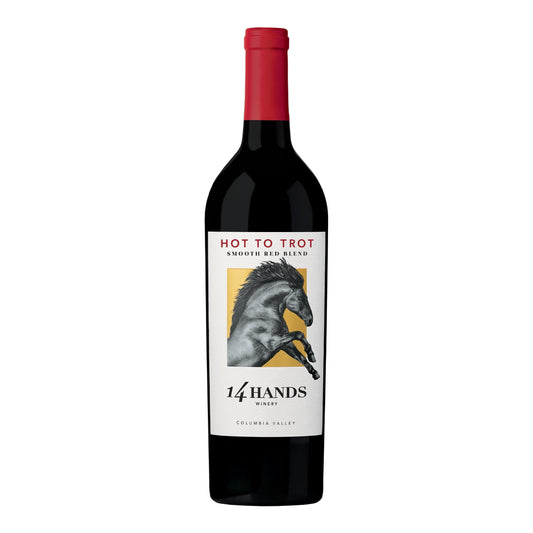 14 Hands Columbia Valley Hot to Trot Red Blend Wine, 750 ml Bottle, 14.5% ABV