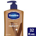 Vaseline Intensive Care Radiant Non Greasy Body Lotion, Cocoa Butter, 32 fl oz