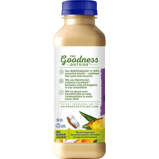 Naked Juice Protein Smoothie, Tropical Protein, 15.2 oz Bottle