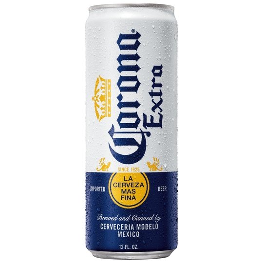 Corona Extra Mexican Lager Import Beer, 24 Pack Beer, 12 fl oz Cans, 4.6% ABV